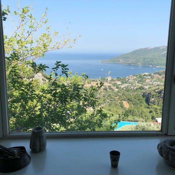 Photo taken at Dionysos Hotel by Sinan G. on 7/29/2020