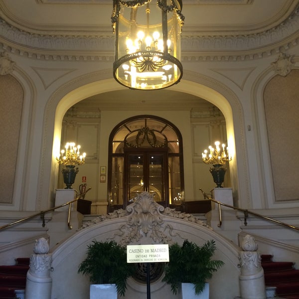 В ресторане la terraza del Casino