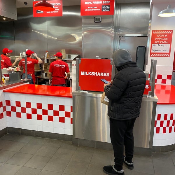 Photos at Five Guys Burger Joint in Jersey City
