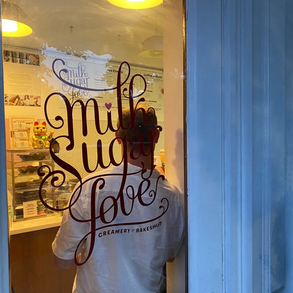 7/18/2022 tarihinde Axel L.ziyaretçi tarafından Milk Sugar Love Creamery &amp; Bakeshop'de çekilen fotoğraf