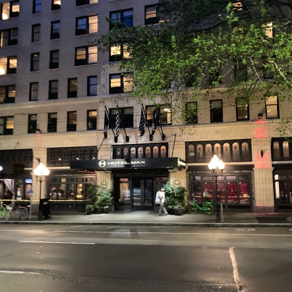 Photo taken at Hotel Max by Axel L. on 4/23/2019