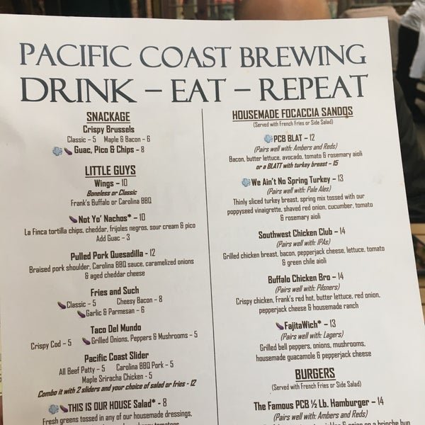 Photo taken at Pacific Coast Brewing Company by Axel L. on 4/11/2017