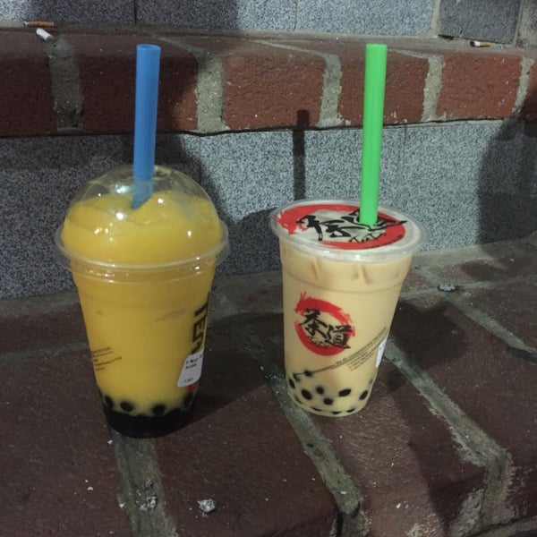 Great after dinner stop with unique Bubble Tea