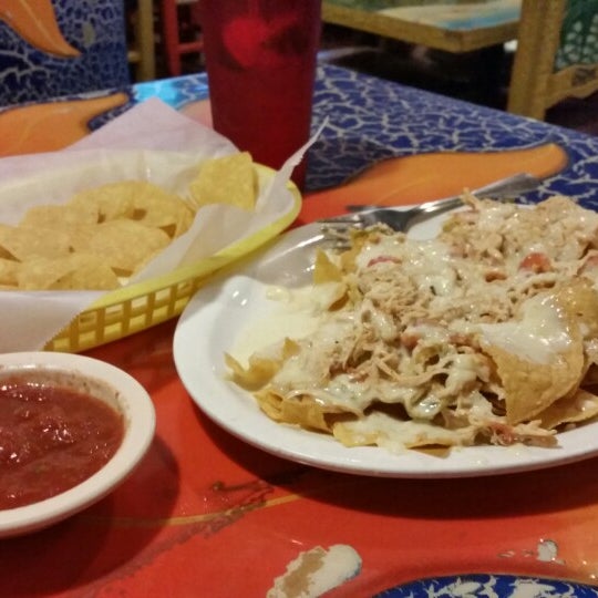 Everything is delicious... chicken nachos and margaritas are the best in town.  Yummmm :-)