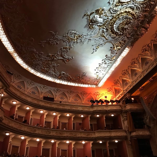 Das Foto wurde bei Театр ім. Івана Франка / Ivan Franko Theater von Anna V. am 4/13/2019 aufgenommen