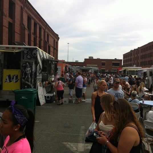 Photo taken at South End Food Trucks by Adam Z. on 8/18/2013