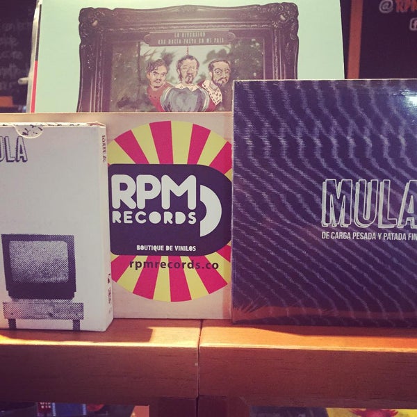 Photo taken at RPM Records BOG by RPM R. on 8/25/2015