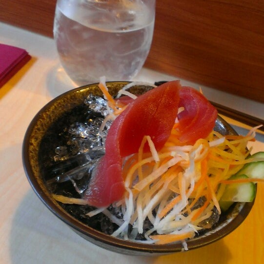 Photo taken at Umezushi by Megan P. on 3/30/2013