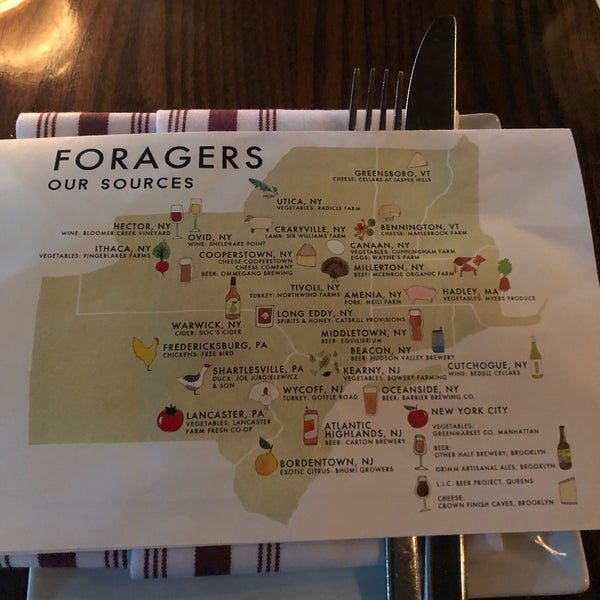 Photo taken at Foragers Table by Sandra G. on 6/18/2019