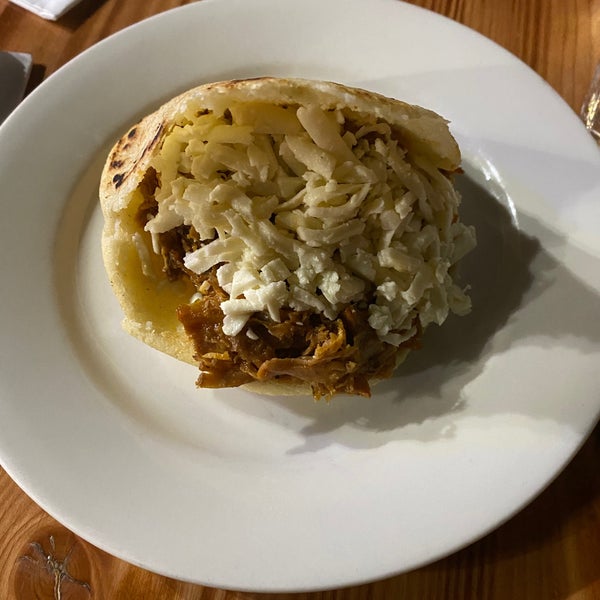 Pernil arepa is an excellent option.
