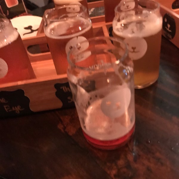 Photo taken at Winking Seal Beer Co. Taproom by Michael on 8/10/2019