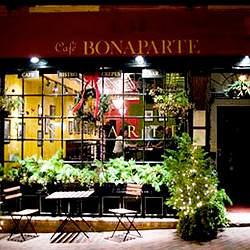 Photo taken at Café Bonaparte by The DC Jazz Festival on 5/2/2013