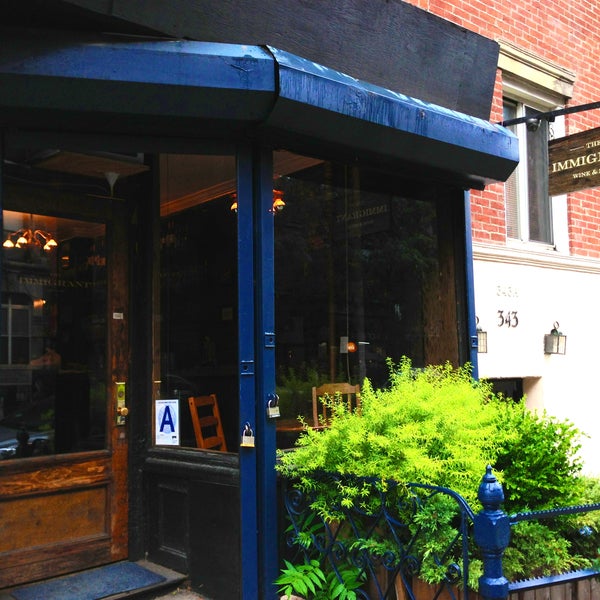 The Immigrant Wine Bar in New York