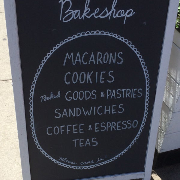 Stop by this cute bakery for a coffee or some macarons, they are some of the best macarons in the city!!