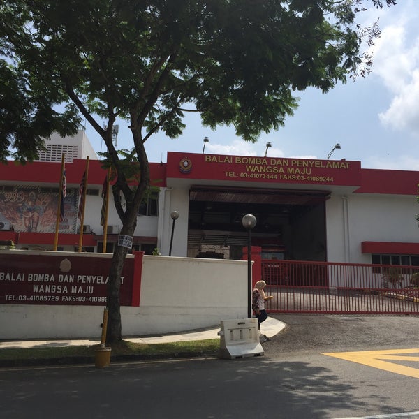 Balai Bomba Penyelamat Wangsa Maju Gombak Ta Itfaiye Binasi