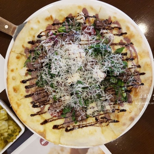 11/13/2017 tarihinde 임 철.ziyaretçi tarafından Nilli Pasta &amp; Pizza'de çekilen fotoğraf