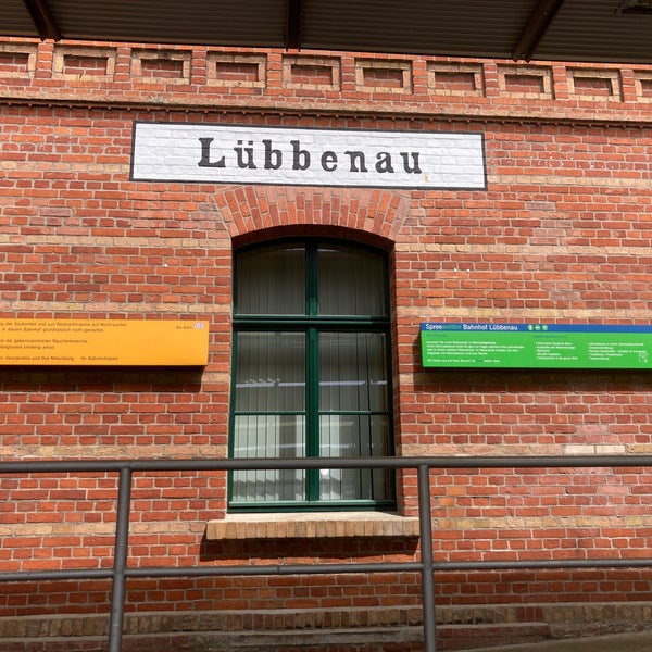 Bahnhof Lübbenau (Spreewald) Rail Station in Lübbenau