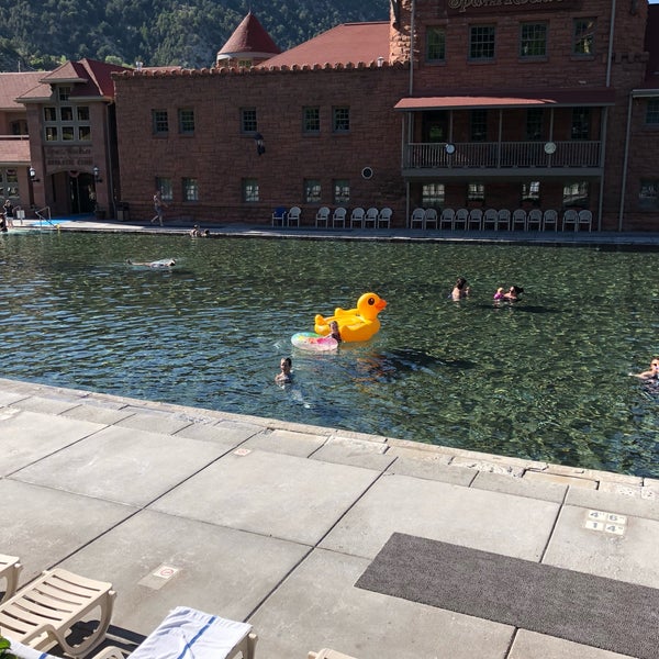 Photo taken at Glenwood Hot Springs by Stacie D. on 7/3/2018