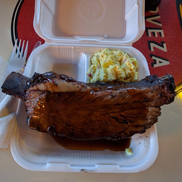 Boogie's awesome! Beef ribs go fast, get one before they're gone and you might just go into a food coma (they're huge!)