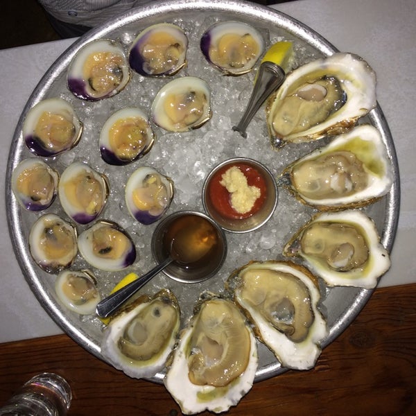 Photo taken at Dylan&#39;s Oyster Cellar by Jonathan K. on 8/28/2014