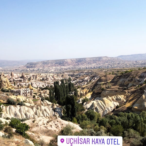 Foto diambil di Uçhisar Kaya Hotel oleh 🇹🇷♈️eysℹ️🇹🇷 pada 9/14/2019
