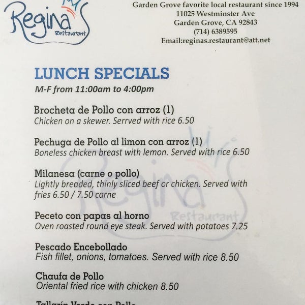 Photo taken at Regina&#39;s Restaurant by Reginas R. on 8/4/2015