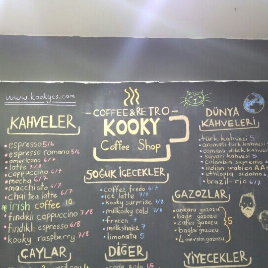 Foto tirada no(a) Kooky Coffee Shop por efe d. em 3/15/2016