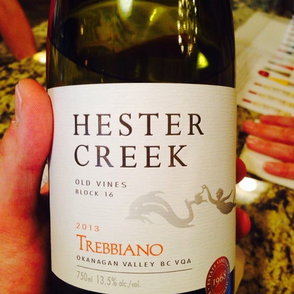 Photo taken at Hester Creek Estate Winery by Andrew Vino50 Wines on 5/13/2014
