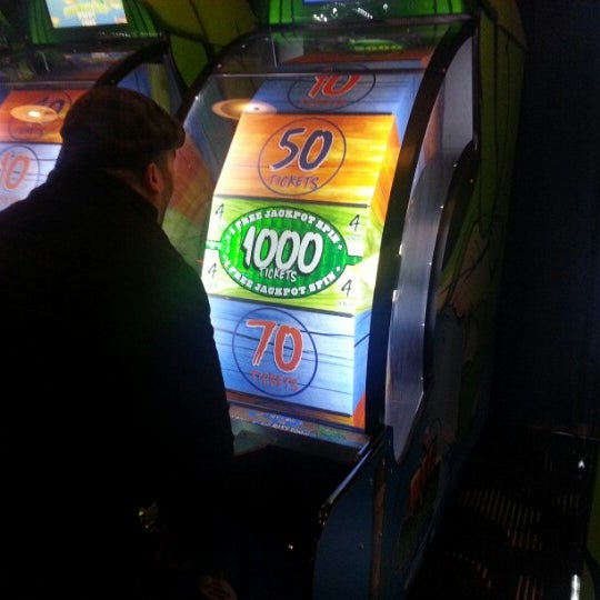 Photo taken at Dave &amp; Buster&#39;s by Corey B. on 2/10/2013