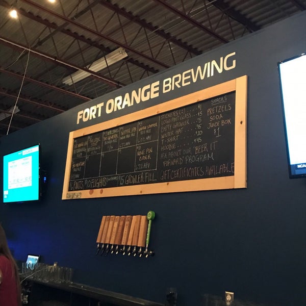Photo taken at Fort Orange Brewing by Mark L. on 11/2/2017