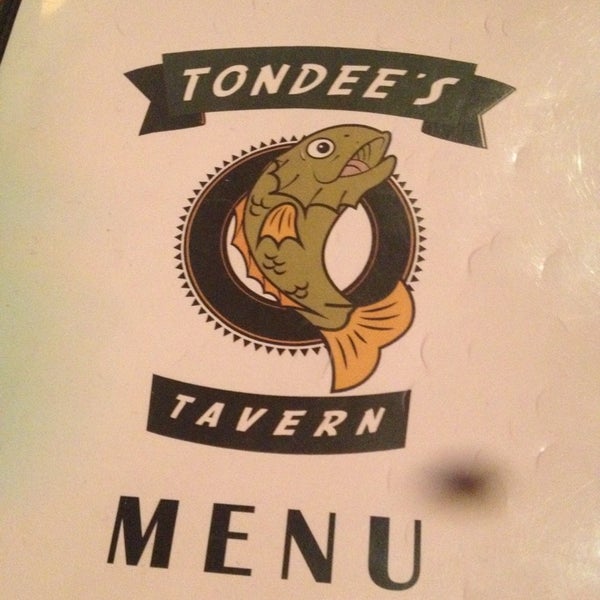 Photo taken at Tondees Tavern by Carlton M. on 2/22/2014