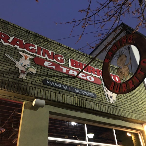 Photo taken at Raging Burrito &amp; Taco by Carlton M. on 2/23/2019