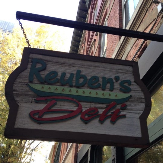 Photo taken at Reuben&#39;s Deli by Carlton M. on 11/16/2012