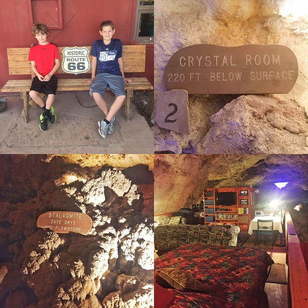 Das Foto wurde bei Grand Canyon Caverns &amp; Inn von Kara H. am 9/5/2015 aufgenommen