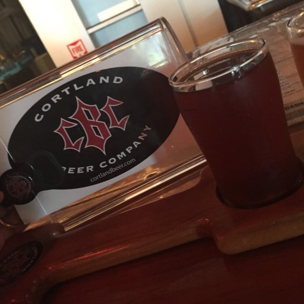 Photo taken at Cortland Beer Company by Stephen S. on 9/16/2015