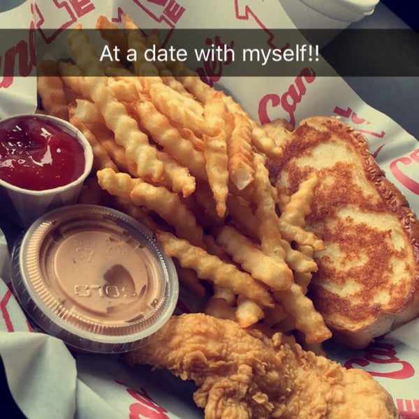 Photo taken at Raising Cane&#39;s Chicken Fingers by Chris B. on 3/17/2016