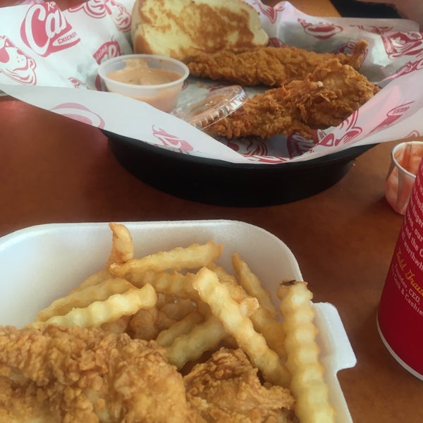 Photo taken at Raising Cane&#39;s Chicken Fingers by Chris B. on 8/25/2016