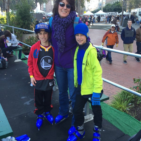 Photo taken at The Holiday Ice Rink at Embarcadero Center by Phill G. on 1/3/2015