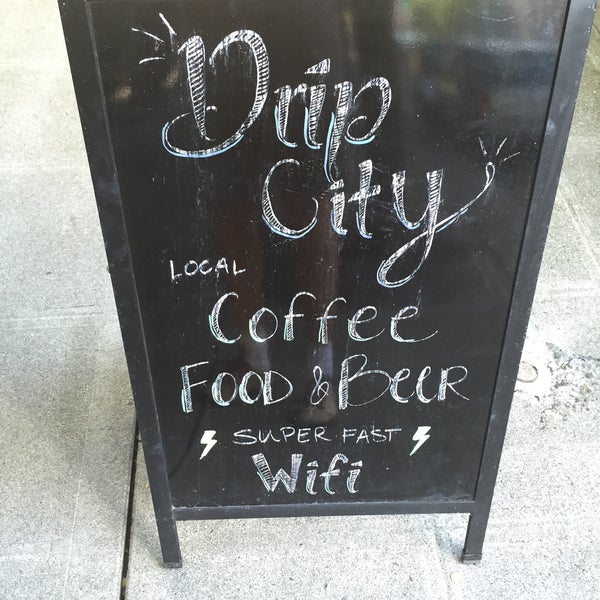 Photo taken at Drip City Coffee by Adam on 7/4/2015