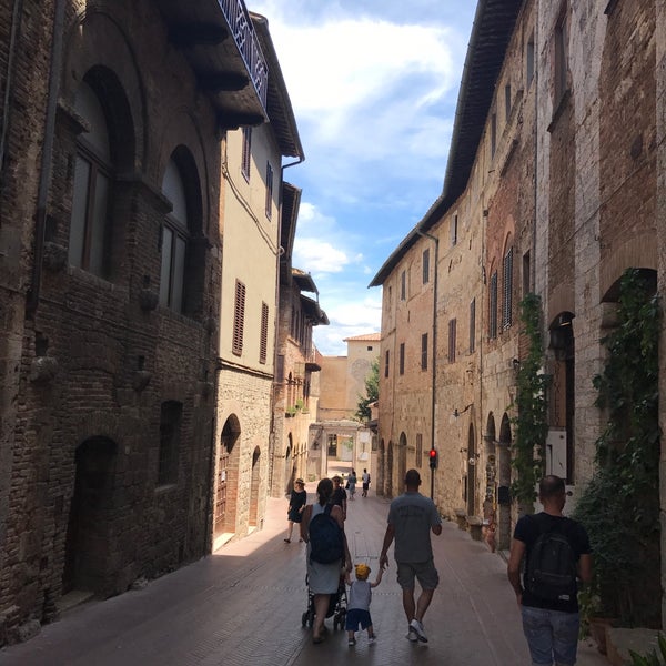 Photo taken at San Gimignano 1300 by Seçil D. on 7/15/2017