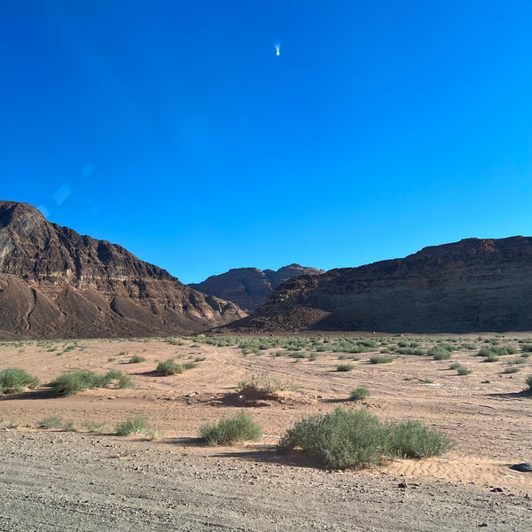 Photo taken at Wadi Rum Protected Area by Liz F. on 9/10/2023