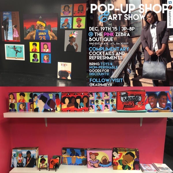 The Pink Zebra Boutique Boutique in Little Five Points