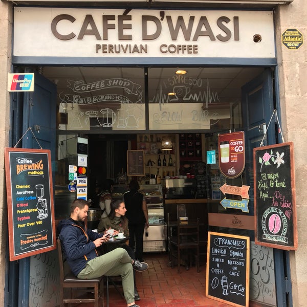 Photo taken at Café D&#39;Wasi by Fabio T. on 10/5/2018