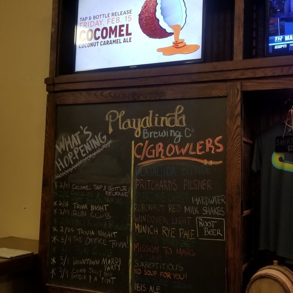 Photo taken at Playalinda Brewing Company by Steve L. on 2/16/2019