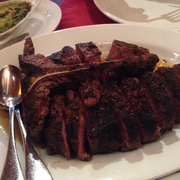 Photo taken at DeStefano&#39;s Steakhouse by Jane L. on 6/11/2015