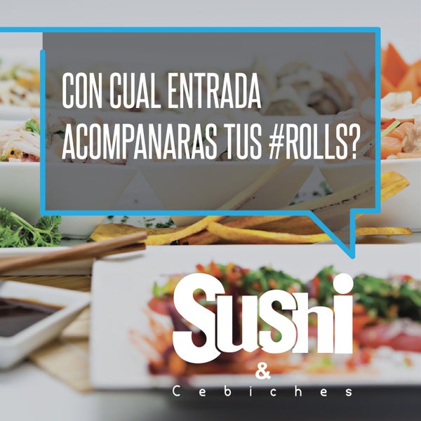 Foto tomada en Sushi &amp; Cebiches  por Sushi &amp; Cebiches el 10/26/2014