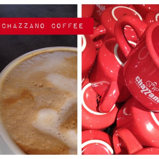 Photo taken at Chazzano Coffee Roasters by Melissa B. on 3/27/2012