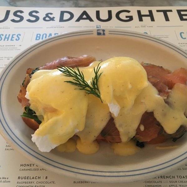 Photo taken at Russ &amp; Daughters Café by Michelle D. on 12/2/2023