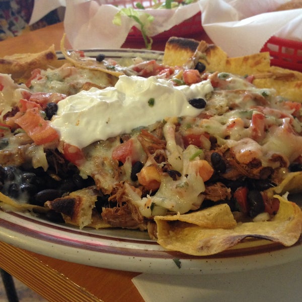 carnitas nachos are the best. yummmmmm.