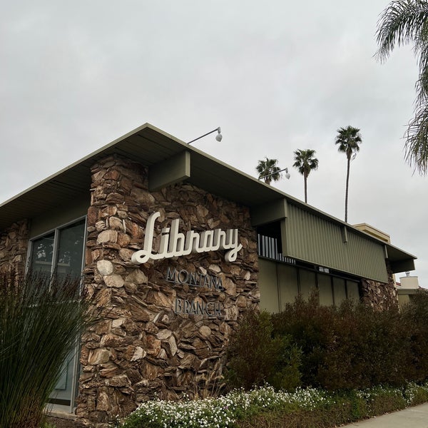 Santa Monica Public Library - Montana Avenue - Library in Wilshire-Montana
